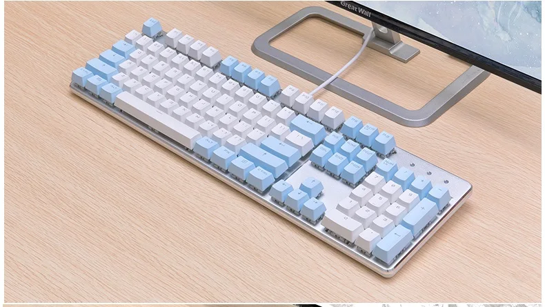 Механическая игровая клавиатура RK Blade PBT с подсветкой USB 14 видов эффектов