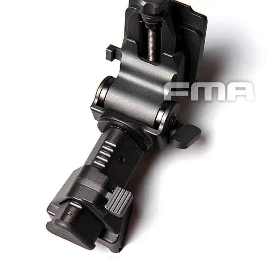 

Black Tactical Airsoft Hunting FMA Norotos Helmet Mount PVS 15/18 NVG NS39 Mount