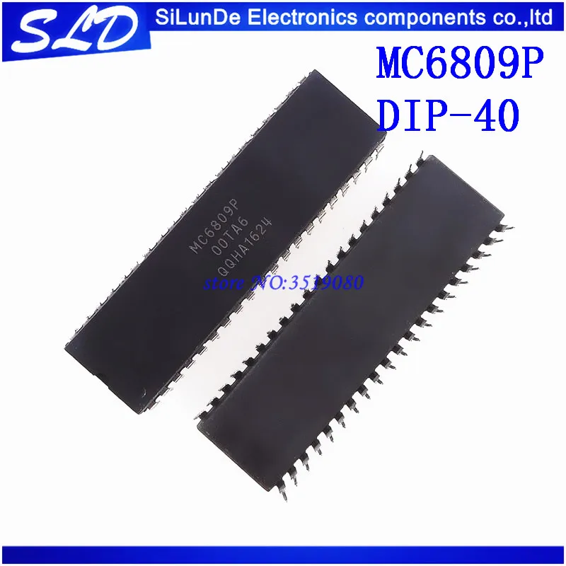 

2pcs/lot MC6809P MC6809 6809 DIP-40 new and original