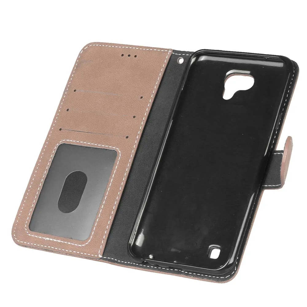 Luxury Matte Leather For LG X Cam Case Cover Wallet K580 5.2&quot Flip Protective Phone Back Skin | Мобильные телефоны и