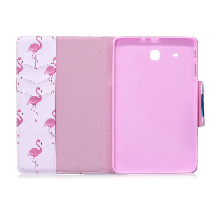 Для samsung Galaxy Tab E 9 6 дюймов T560 чехол Tablet Wallet Fold подставка кожа флип магнит Капа