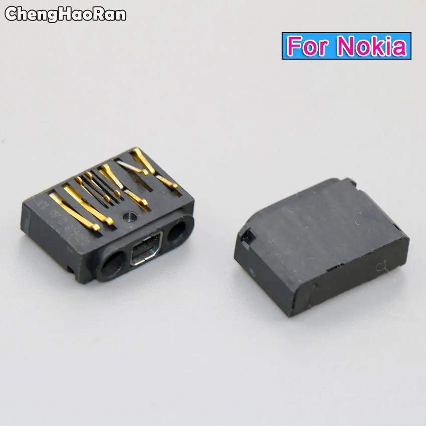 ChengHaoRan гнездо для зарядки USB зарядный разъем док-станция для Порты и разъёмы Разъем для Nokia 1600 1110 2610 1110i 2630 6030 1112 1116