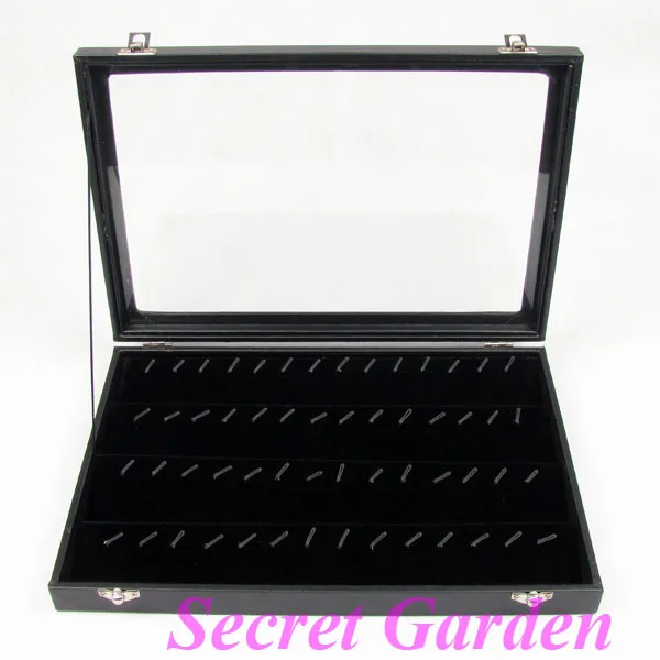 

Wholesale High Quality Black Leatherette Pendant Jewelry Display Tray Box Case