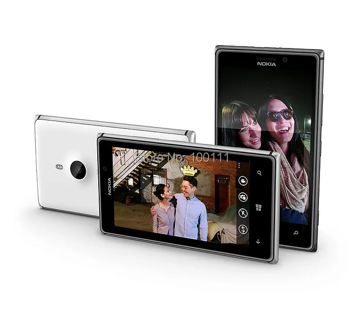 Nokia Lumia 925 мобильный телефон разблокированный Windows сенсорный экран Восстановленный 4,5 ''8MP wifi 16 ГБ
