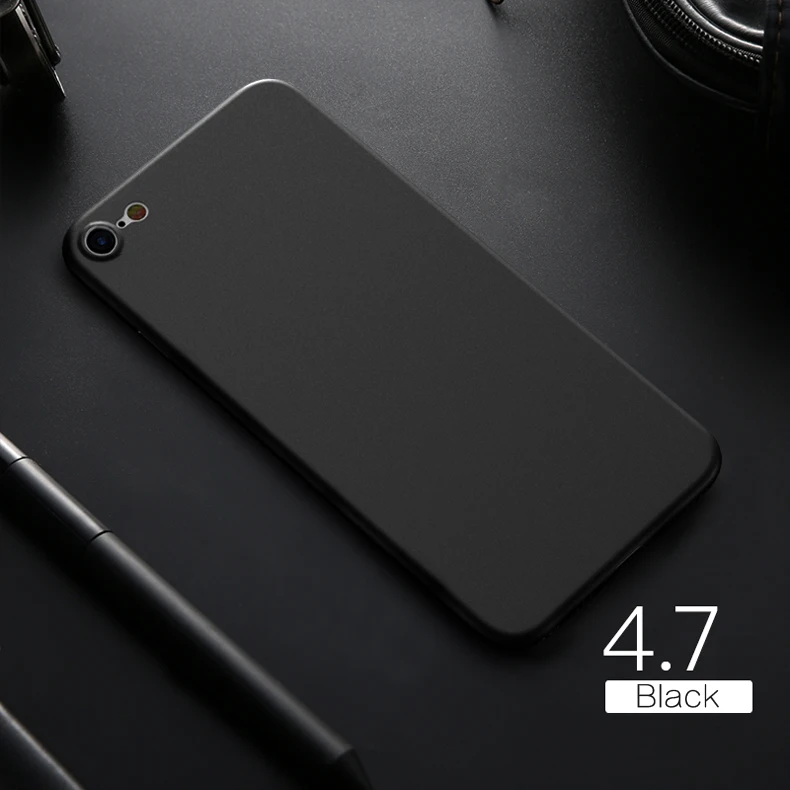 ITEUU 7 8 Plus ультратонкий ПП матовый чехол для iphone 7 8 Plus мягкая гибкая задняя крышка оболочка для iphone 7 8 PLUS