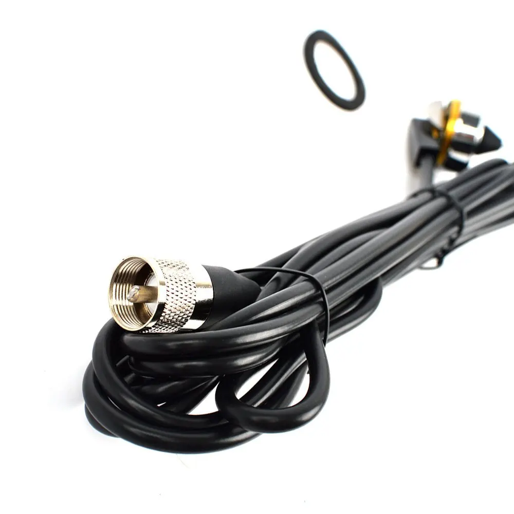 HYS UHF nmo 400-470 мГц Телевизионные антенны с 13 футов RG58 коаксиальный кабель PL259 разъем