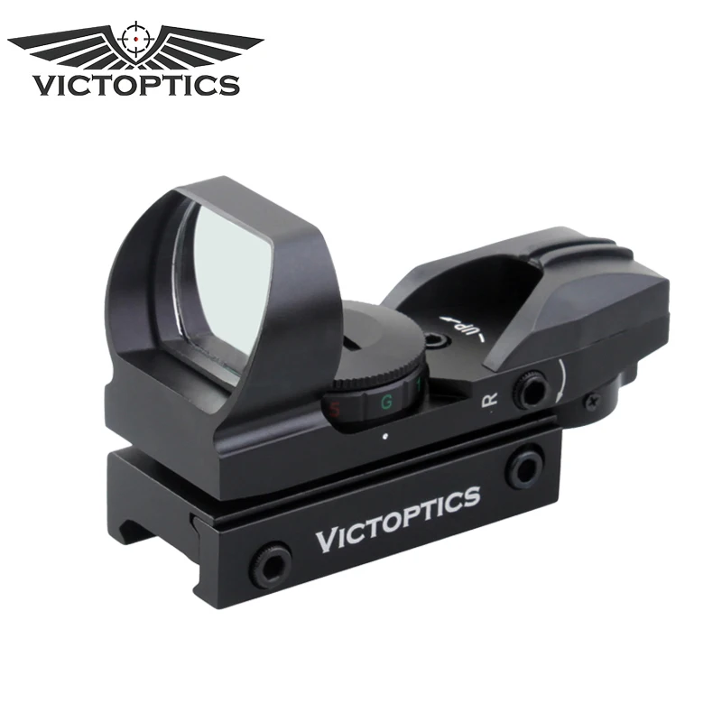Victoptics IMP 1x23x34 рефлекторный красный и зеленый точечный прицел с 20 мм ткацким