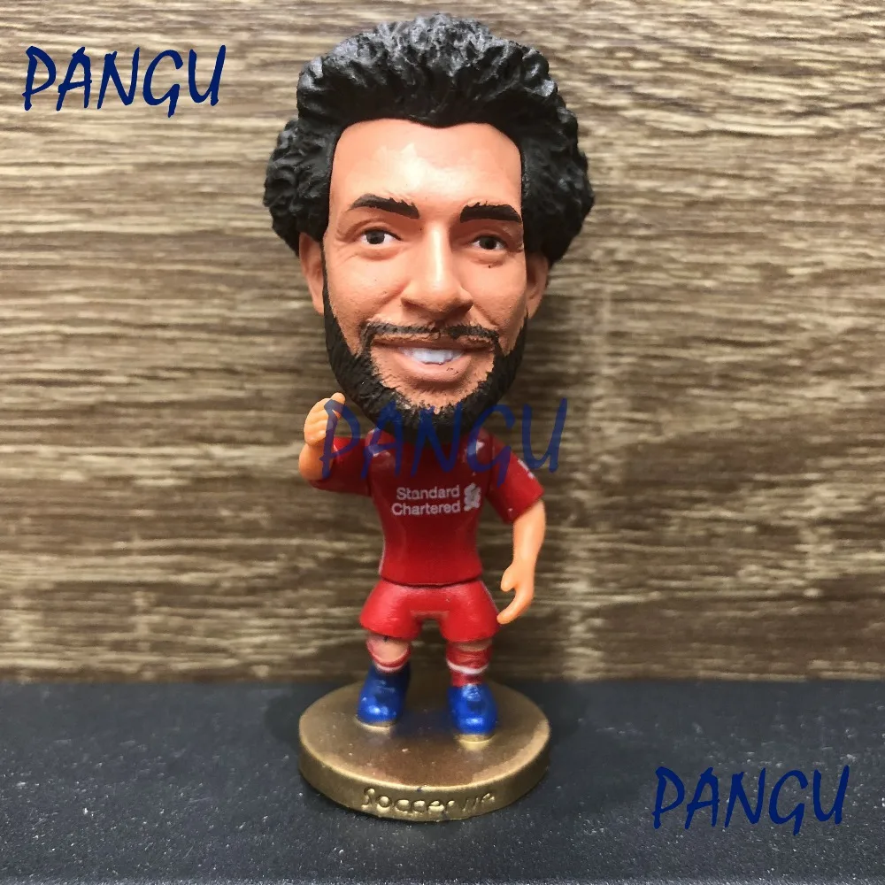 Soccerwe фигурки кукол спортивные звезды Salah #11 2019 подвижные швы Смола Модель игрушки