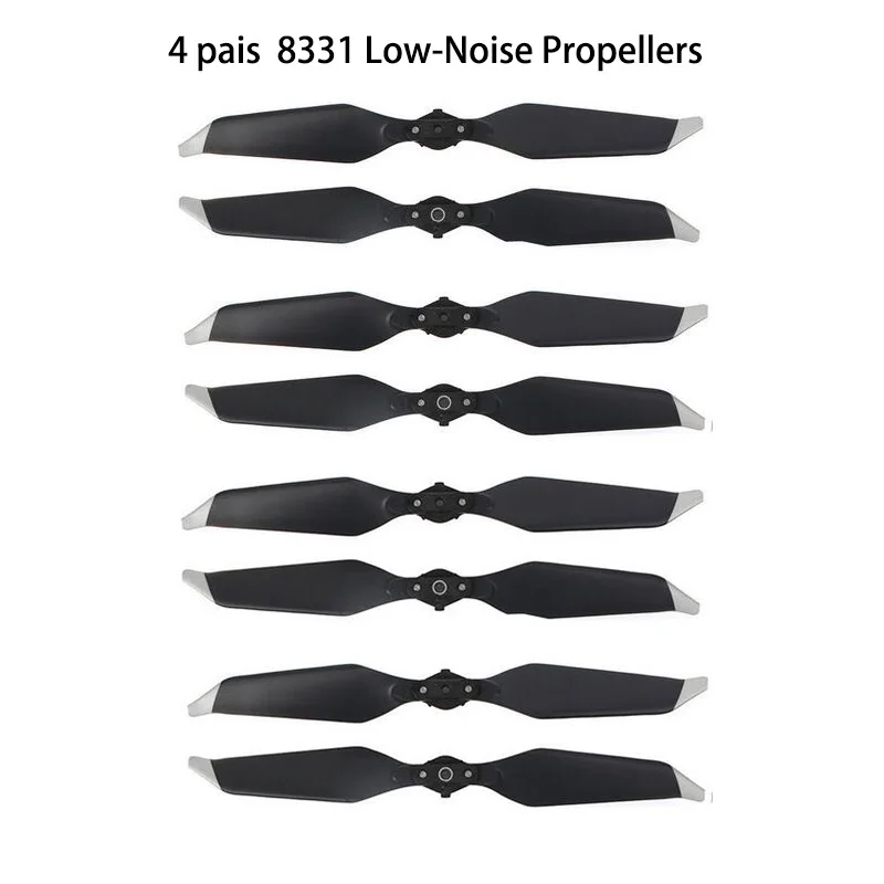 4 пары 8 шт. для Mavic Pro Platinum 8331 малошумные быстросъемные пропеллеры(золотистый/серебристый) для dji Mavic Pro Аксессуары - Цвет: 8 pcs Sliver