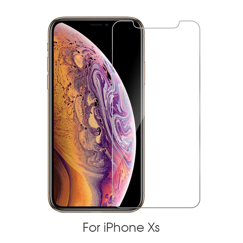 2 шт./упаковка защитное закаленное стекло для iPhone 5 6 7 8 Plus X 2.5D 9H | Мобильные