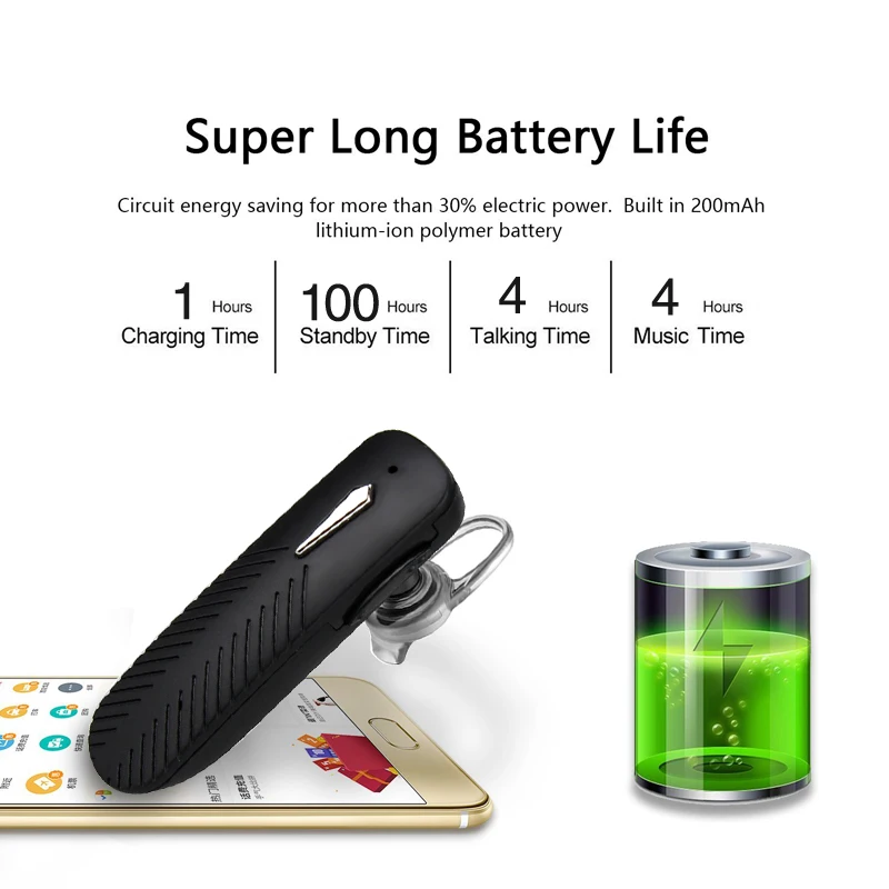 DAONO bluetooth гарнитура мини беспроводные наушники Auriculares V4.0 HD Mic handsfree для iPhone Xiaomi Phone