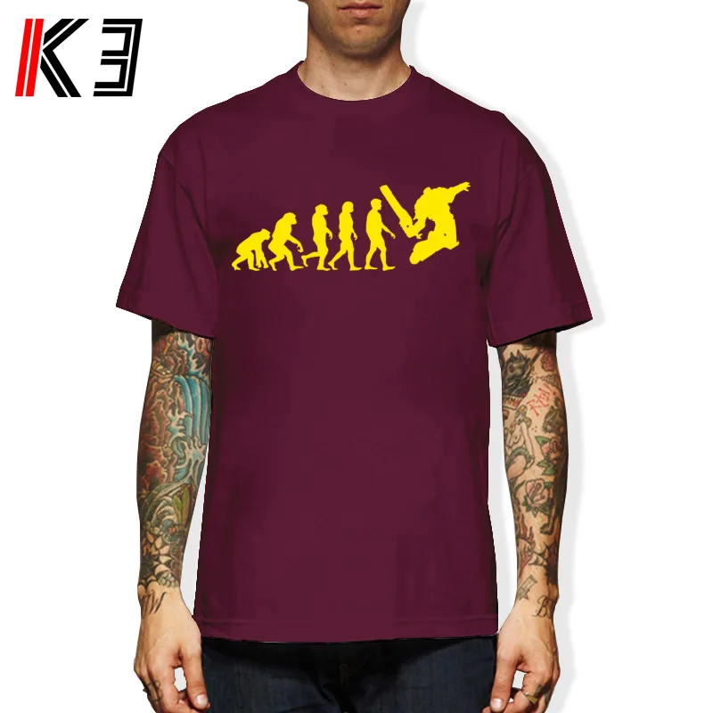 K3 Evolution Warhammer 40k мужские футболки, футболки, видеоигры, игры, космические войны, молот, эволюция, новинка, забавная Классическая культура - Цвет: maroon  yellow