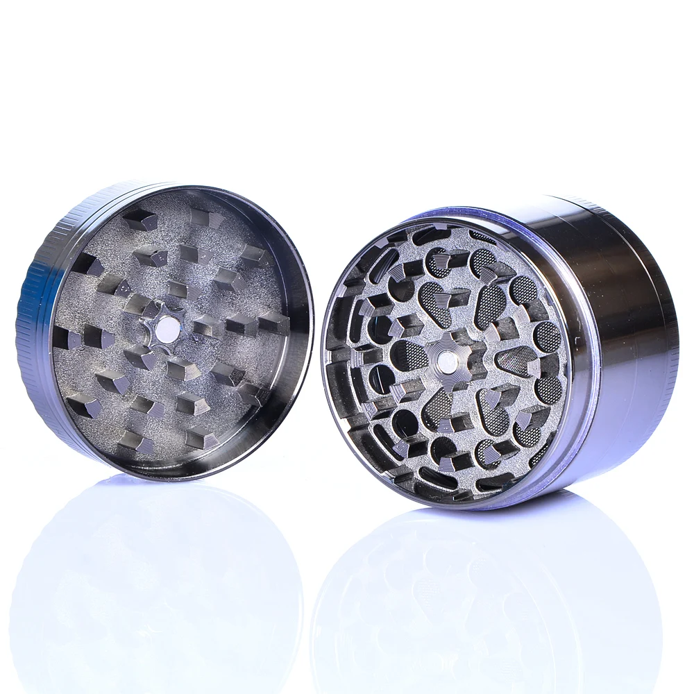 Измельчитель для табака из цинкового сплава 4 слойная измельчитель трав и специй