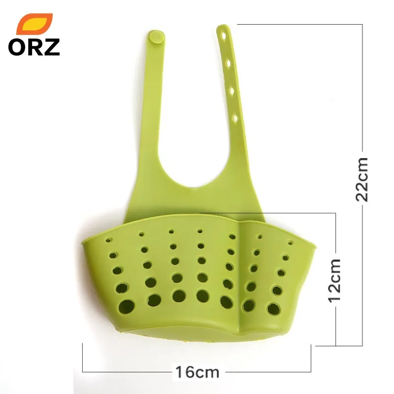 ORZ корзина для хранения кухонной раковины держатель губки ванной мыло висячая