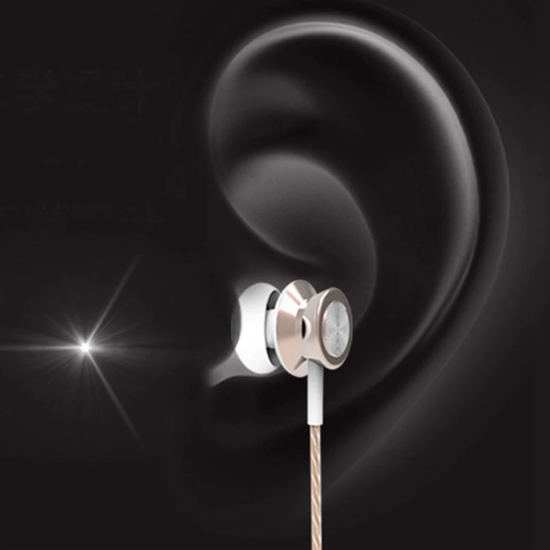 Icoque проводные наушники HiFi бас стерео вкладыши с микрофоном для Samsung Xiaomi iphone Sony MP3