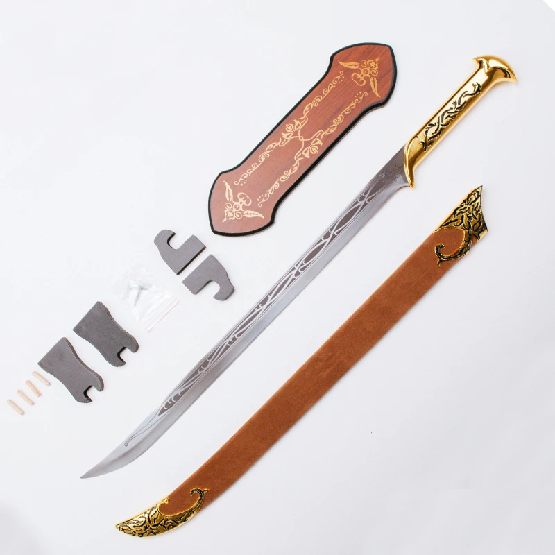 Elves King Sword The Hobbit movie props Stainless steel material length 71-102cm home decor
