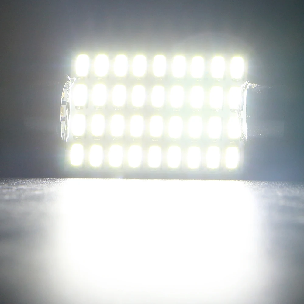 YM E-Bright 100PCS C5W Car Led 36mm 39mm 41mm 3014 36 SMD 6500K Bulbs For Door Lights Festoon Dome Light Interior Lighting | Автомобили и