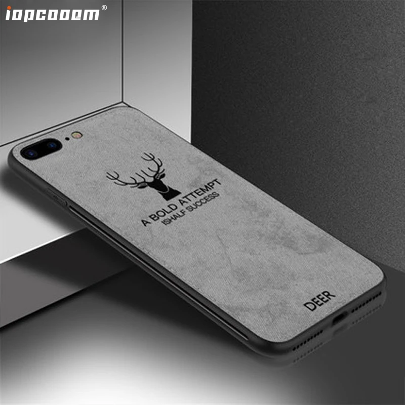 Для i7 i8 Plus для AppIe iphone 7 8 X чехол Ретро Бизнес PU Нескользящая защитная задняя крышка