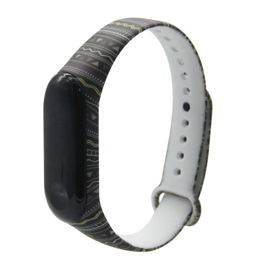 Камуфляж для mi Band 2 3 4 ремешок сменный ремешок для Xiao mi 3 4 умный браслет силиконовый ремешок ремень для mi Band 4 3 2 браслет