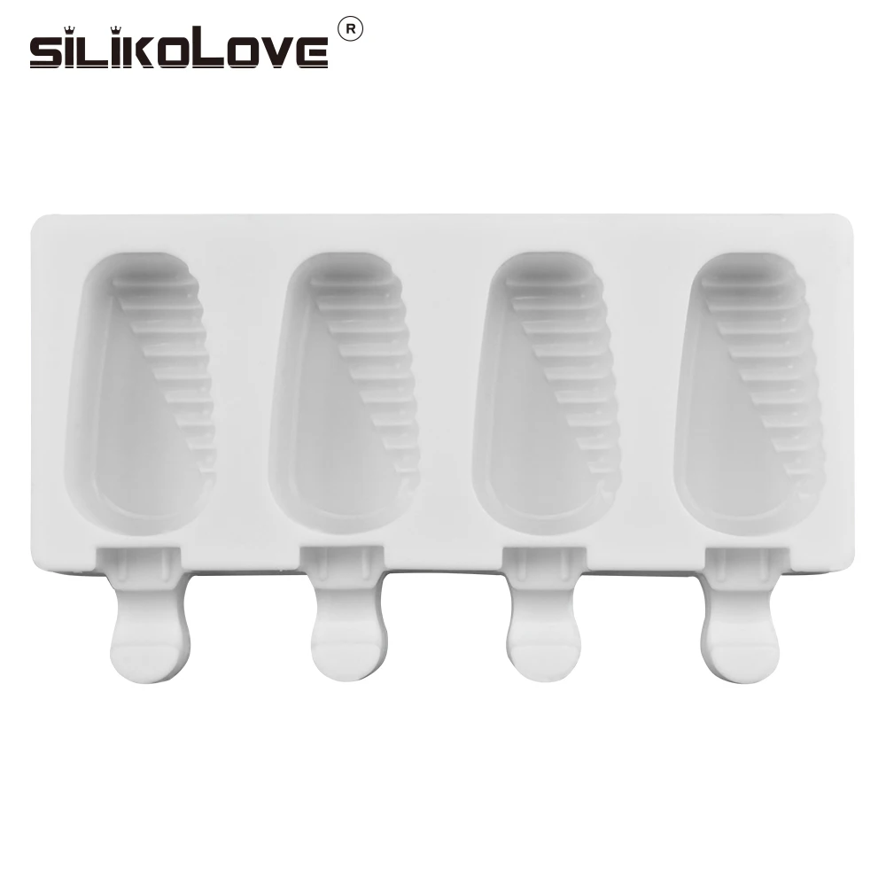 Силиконовая морозильная форма для мороженого SILIKOLOVE, мини-формы для мороженого, многоразовые формы для мороженого с палочками