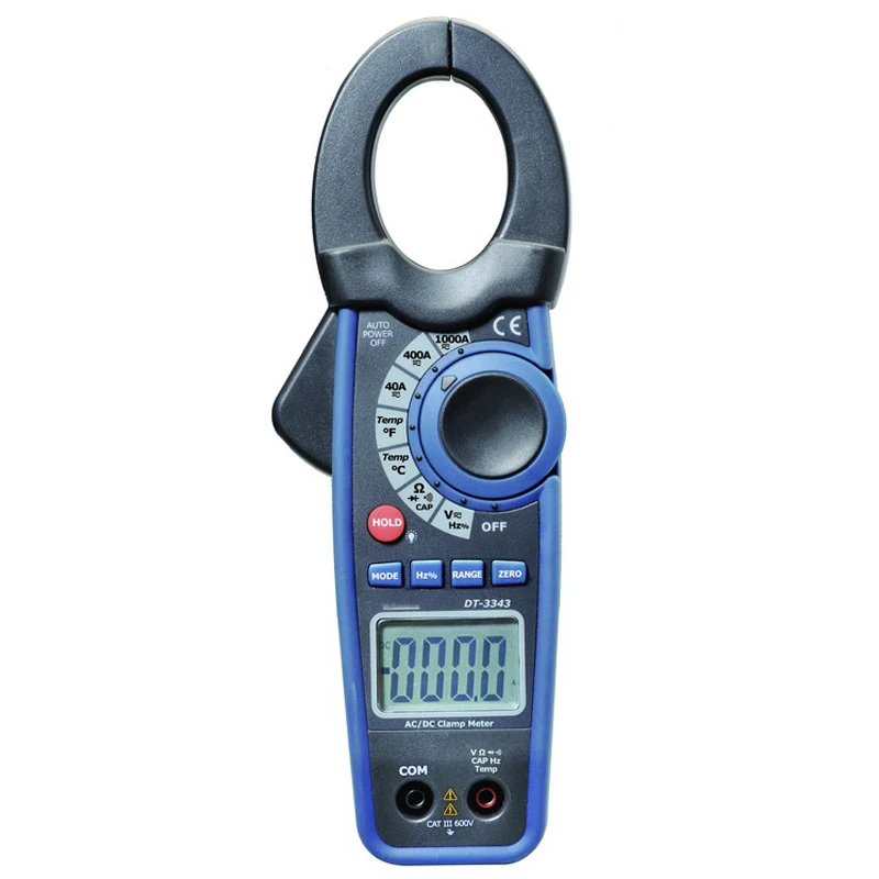 

The power industry Digital clip-on table Big clip-on openings clamp meter DT-3343