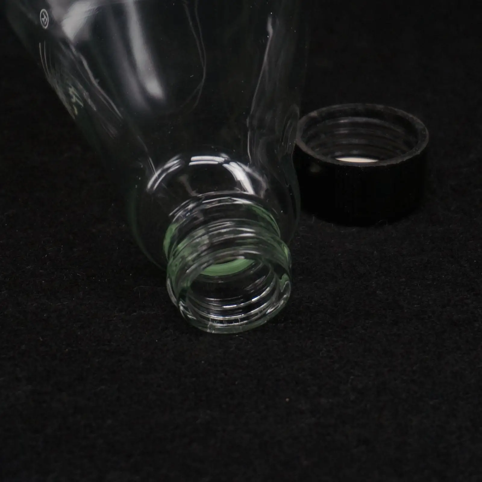 Borosilicon Glass 1000ml Conical Erlenmeyer Narrow Mouth Screw Cap Flask Lab Glassware | Канцтовары для офиса и дома
