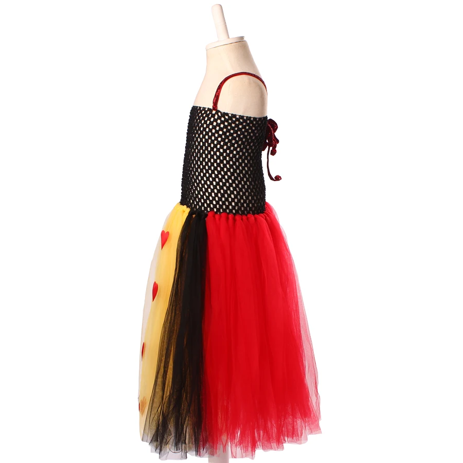 Женское платье-пачка Ksummeree платье в стиле королевы сердец костюм на Хэллоуин День