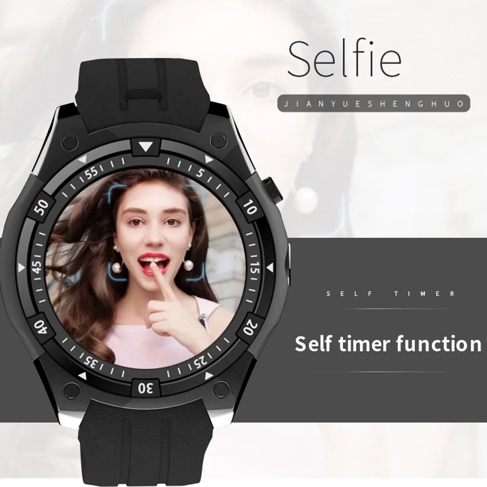 Смарт часы с Bluetooth функцией сердечных сокращений и карт IP67 водонепроницаемые 3g WiFi