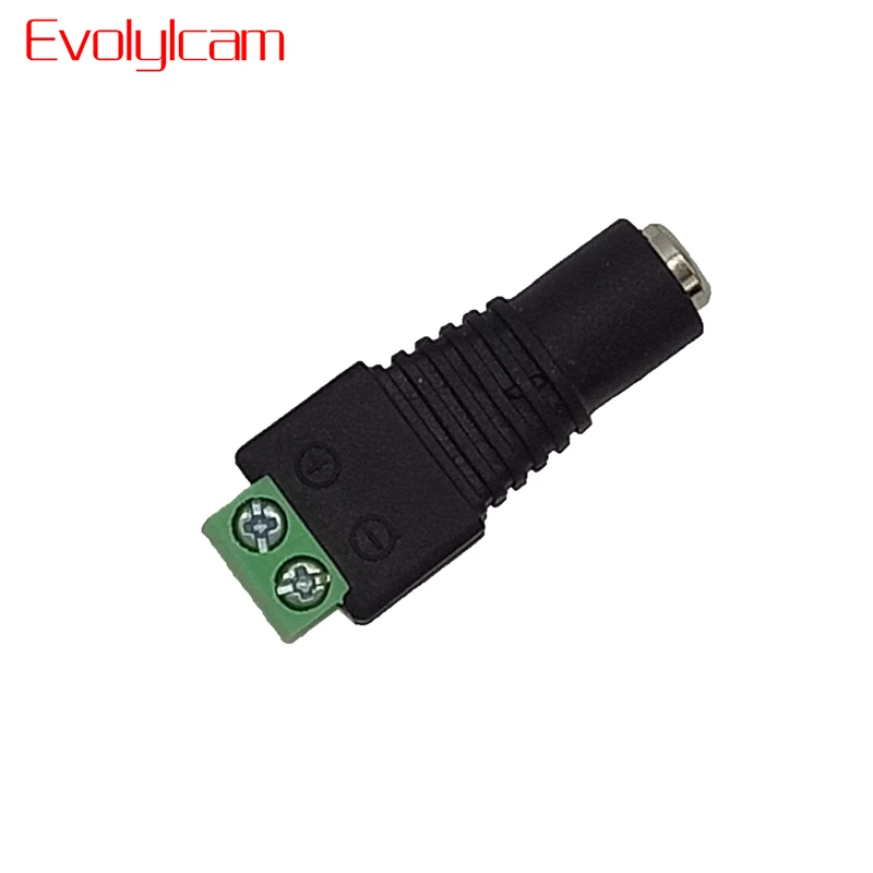 

Адаптер питания Evolylcam с разъемом BNC для камеры видеонаблюдения, 20 шт./лот, 2,1x5,5 мм