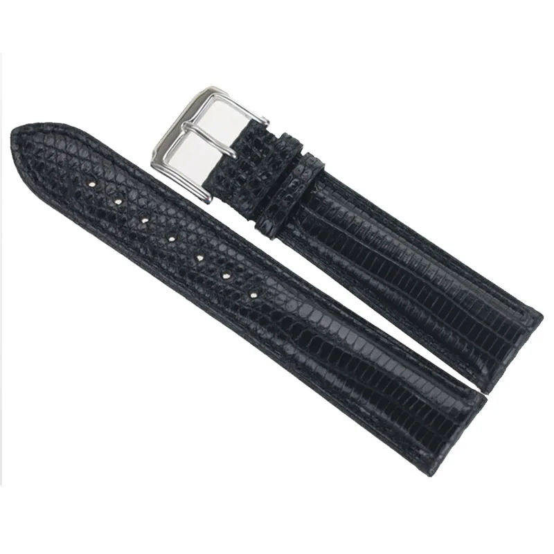 ISUNZUN ремешки для часов Patek/Philippe/Emperor/Camel/Movado/Tudor/Glamour 18 19 20 21 22 мм Кожа Ящерицы часы кожаный ремешок ремни