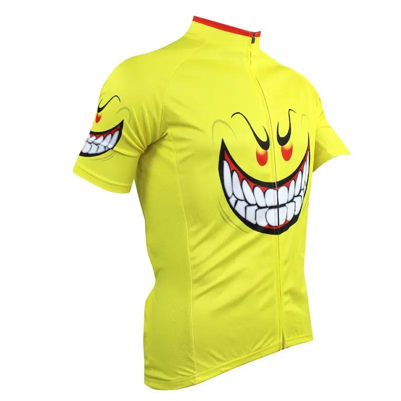 Новые мужские Велоспорт Джерси Удобная Велосипед/Велосипед Рубашка Зло