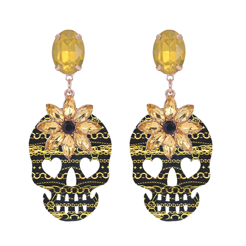 Женские серьги капельки Sehuoran в стиле бохо с кристаллами и