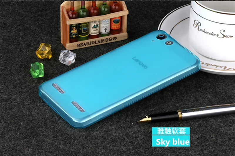 Мягкий Матовый Крышки Геля TPU Case Для Lenovo Vibe K5 Плюс примечание Ясно Силиконовые