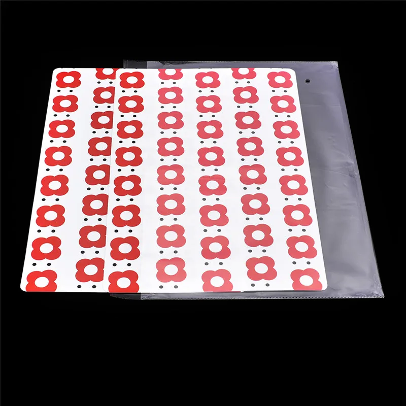 2 шт. маленький красный цветочный геометрический домашний коврик для стола