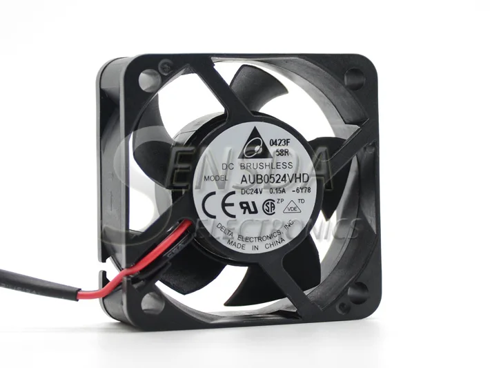 Вентилятор охлаждения для delta AUB0524VHD 5020 50 мм 5 см DC 24V 0.15A серверный инвертор корпус