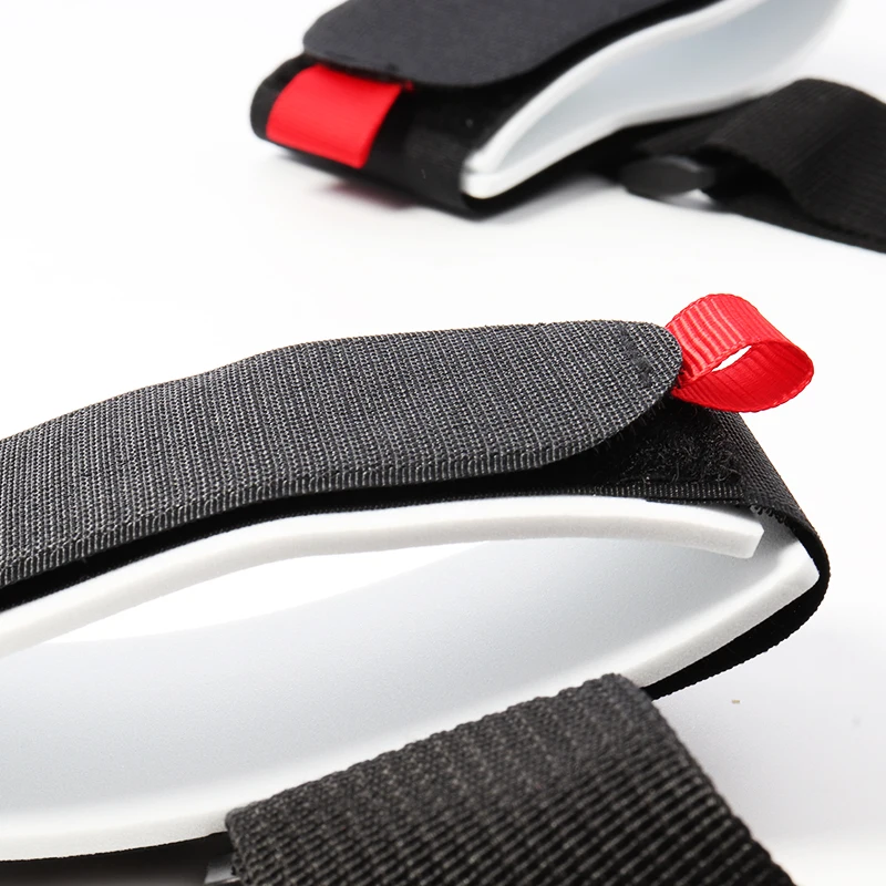 Adjustable Skiing Pole Shoulder Hand Carrier Lash Handle Straps Porter Hook Loop Protecting Black Nylon Ski Handle Strap Bags