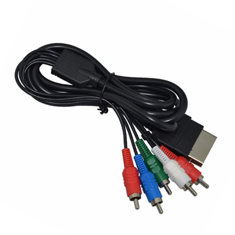 Для PS2 до 5RCA Компонент HD AV кабель TV RCA Аудио Видео Кабель VGA для оригинальной