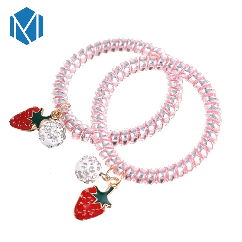 M MISM/Новое поступление комплект из 2 предметов для девочек Корона/жемчуг/сердце