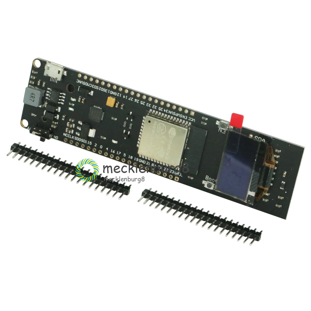 ESP32 0,96 ''oled-дисплей Wi-Fi Bluetooth 18650 литиевая Защита аккумулятора модуль разработки CP2102 Замена ESP8266 Лидер продаж