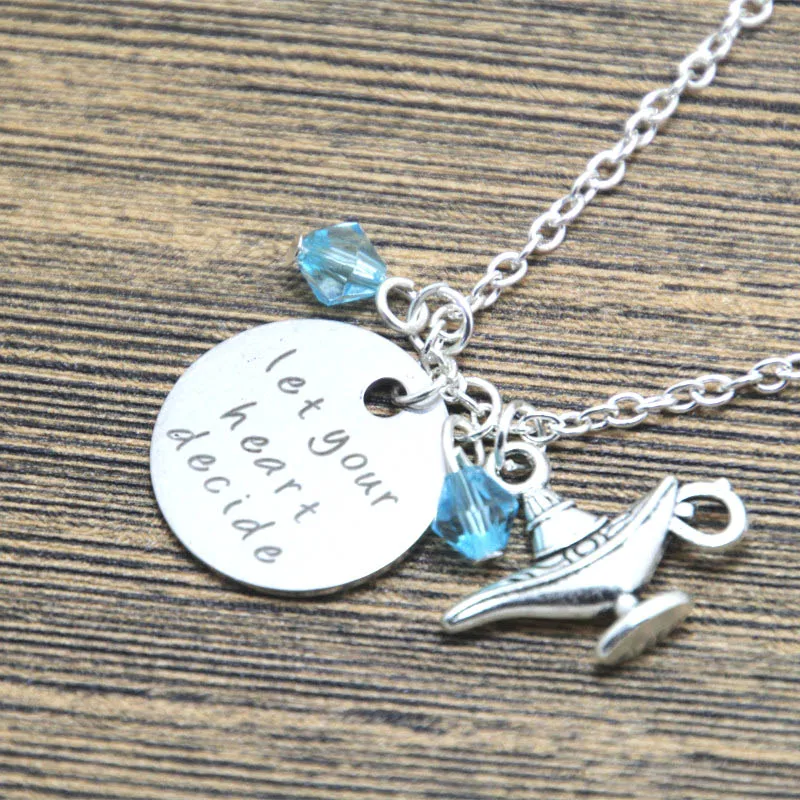 12 шт./лот ожерелье в стиле Аладдин позволит вашему сердцу решить что и Принцесса