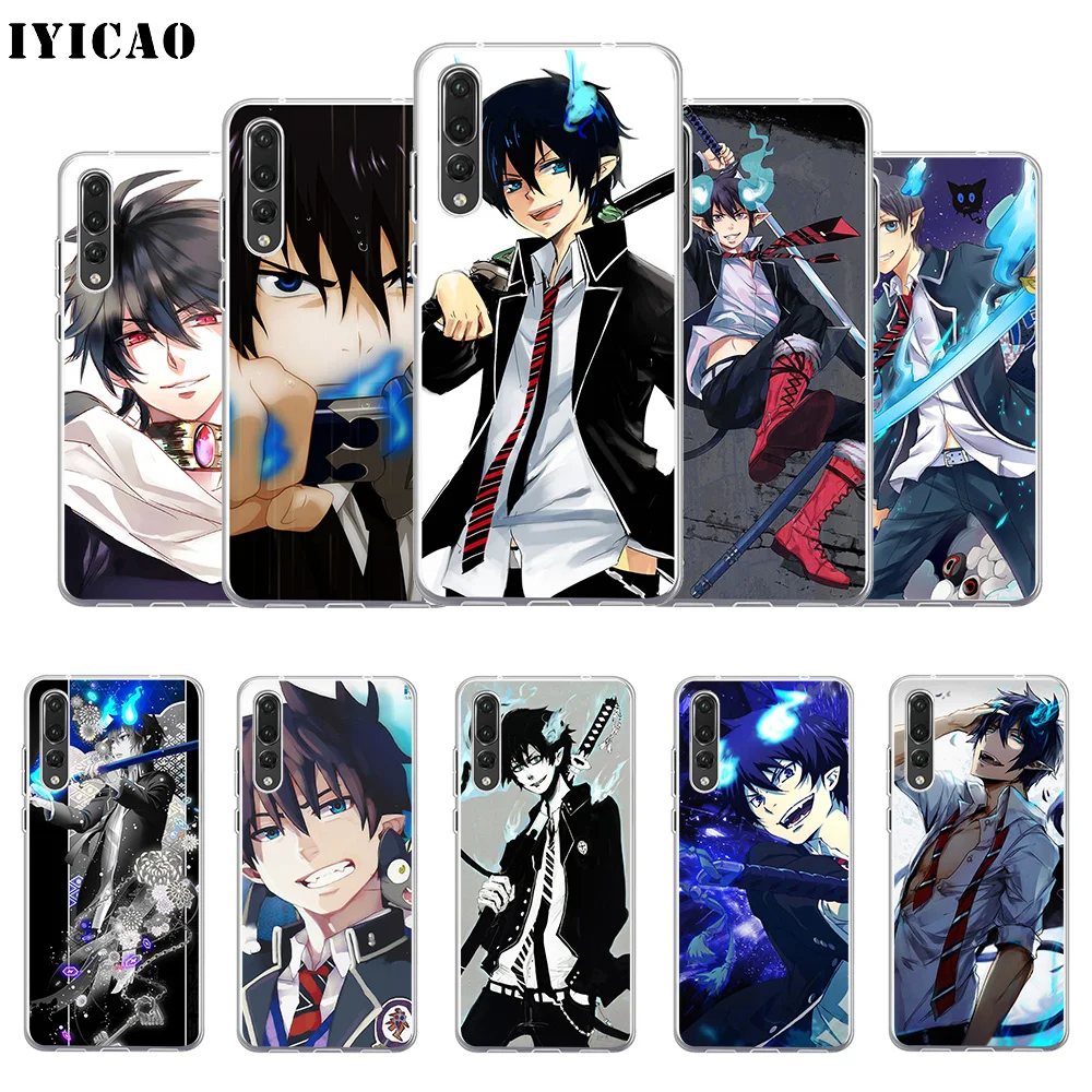 Мягкий силиконовый чехол для телефона IYICAO no Exorcist Okumura Rin Huawei P30 P20 Pro P10 P9 P8 Lite P Smart