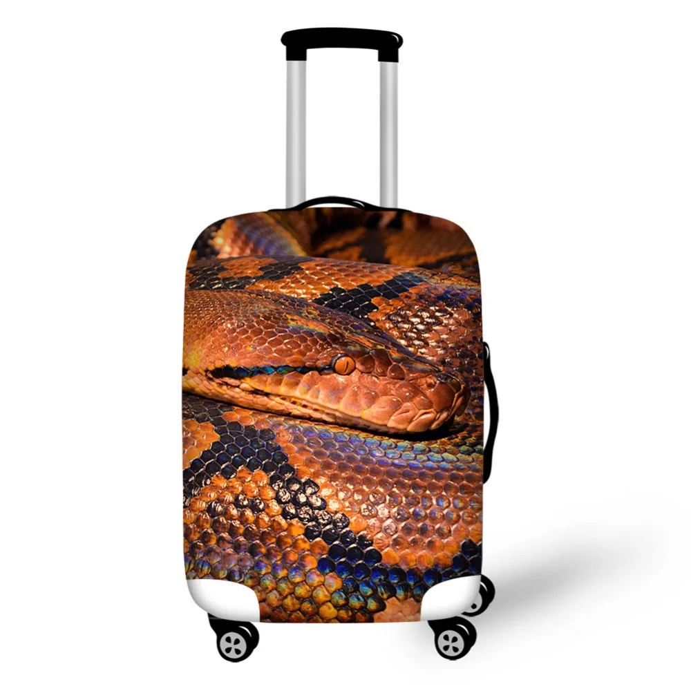 Animal print travel luggage suitcase protective cover stretch waterproof portable covers rain | Багаж и сумки
