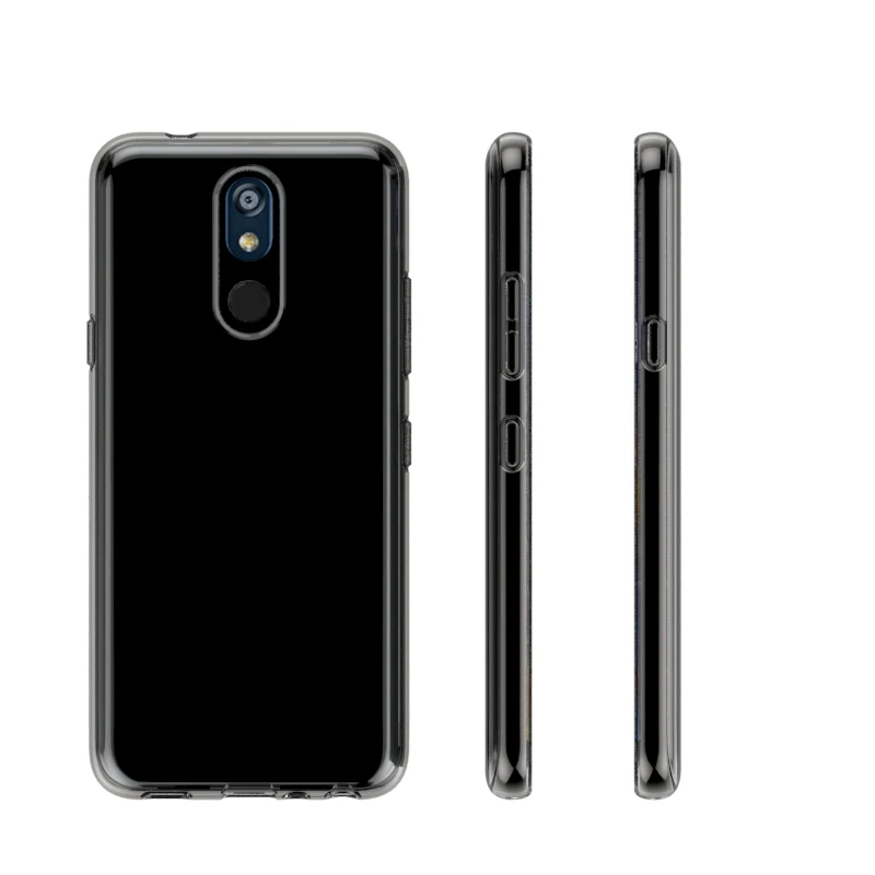 Skid-proof Soft TPU Transparent Silicone Clear Case Cover for LG X4 2019 For K40 K12 Plus LMX420 |