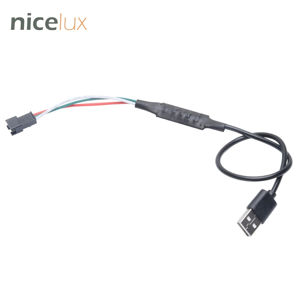 USB 3key кнопка управления диммер для 5 В 3pin WS2812 RGB 5050 Светодиодный Пиксельная полоса Модуль светильник с JST разъем WS2812B контрольный Лер