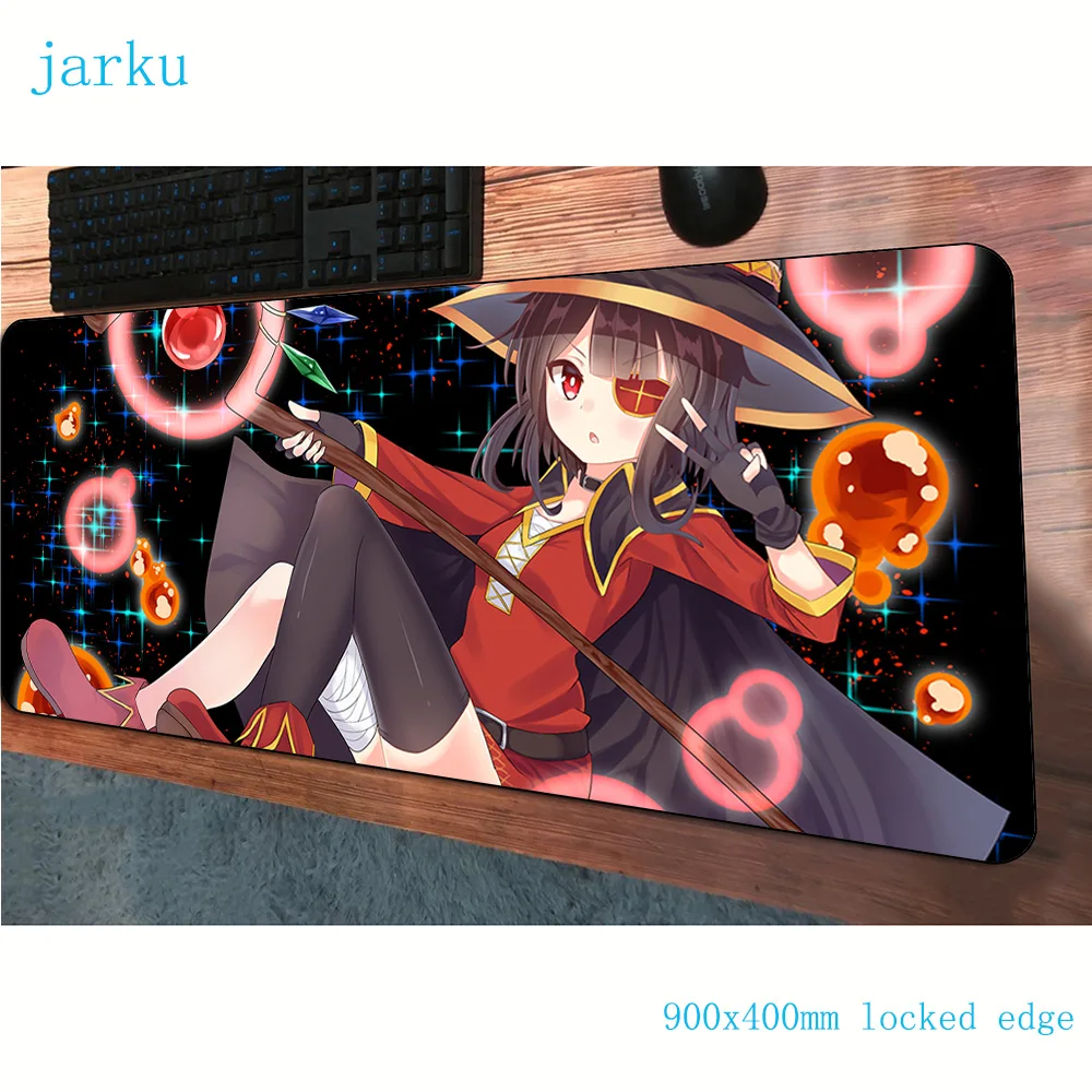 Коврик для мыши megumin 900x400 мм лучшие игровые коврики на день рождения красивые
