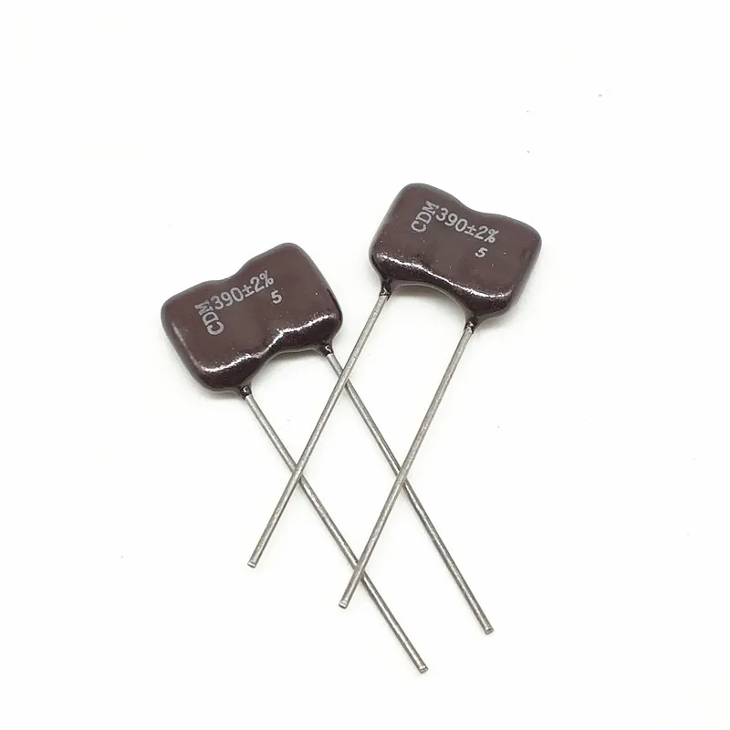 2 шт. оригинальный Слюдяной конденсатор CDM CD19FD391G03 500 В 390PF Precision 2% Silver|Аксессуары