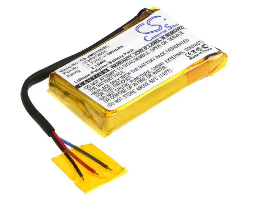 Аккумулятор Cameron Sino 580mAh GSP072035 для JBL GO FF Go JBLGOBLK|Цифровые аккумуляторы| |