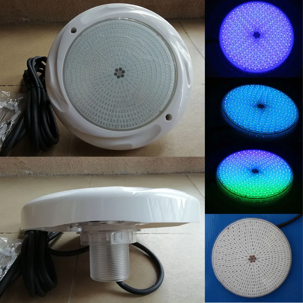 Подводный светодиодный светильник для плавательного бассейна SMD55W 12V RGB