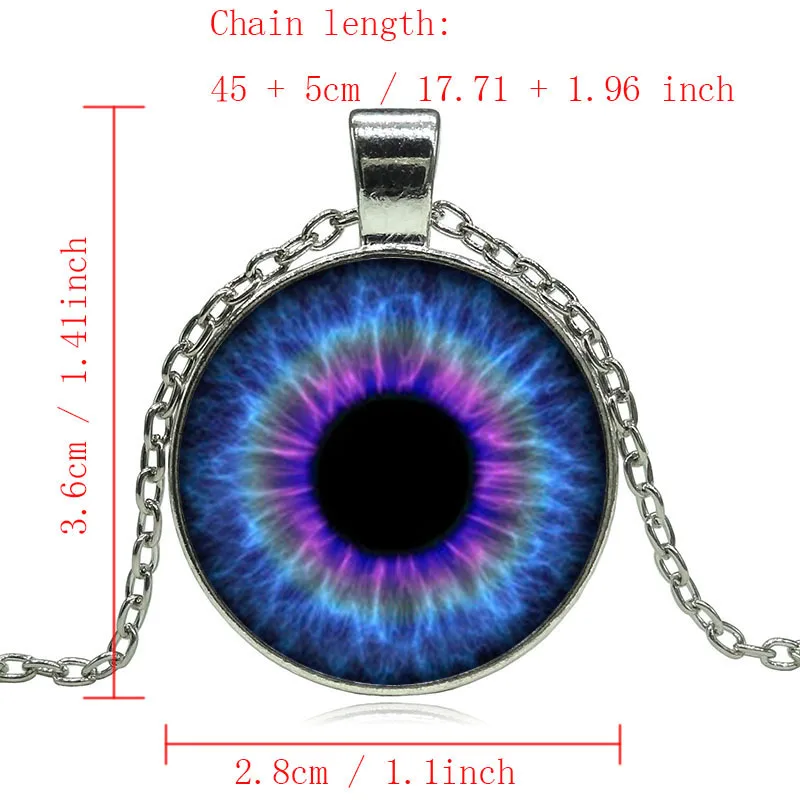 XUSHUI XJ модные ювелирные изделия дракон глаз искусство Стекло кабашон кулон