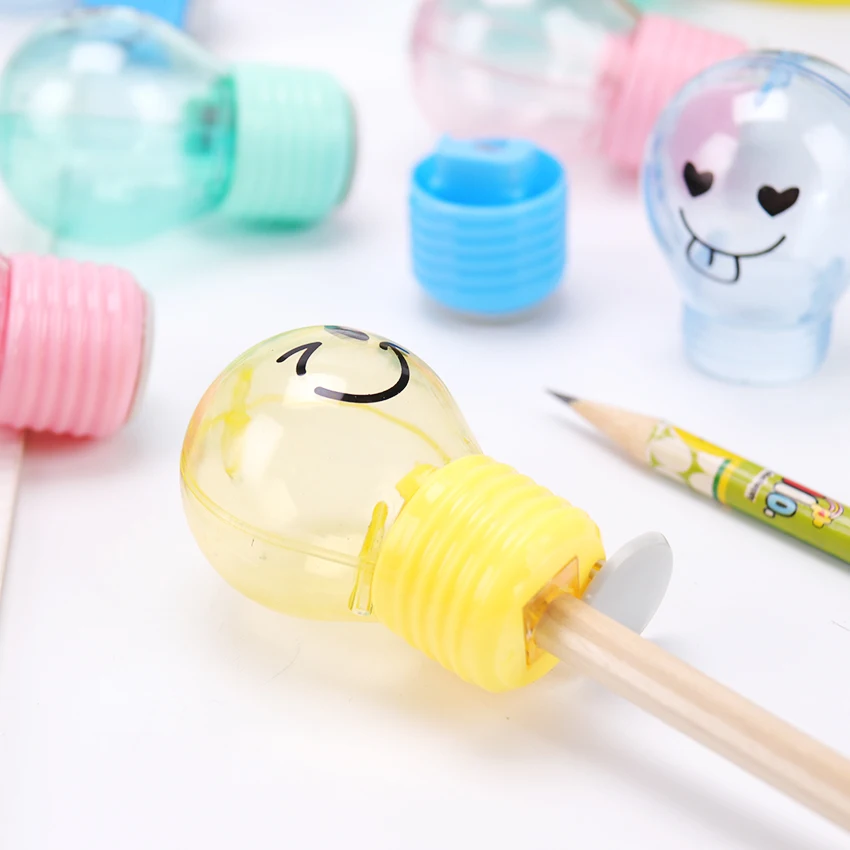 1 шт. Kawaii Новинка лампы в стиле точилка для карандашей креативные эмоции